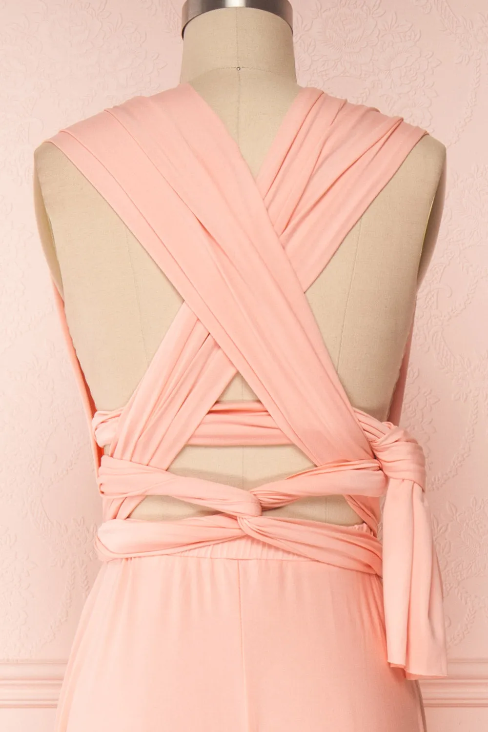 Elatia Blush | Pink Convertible Dress