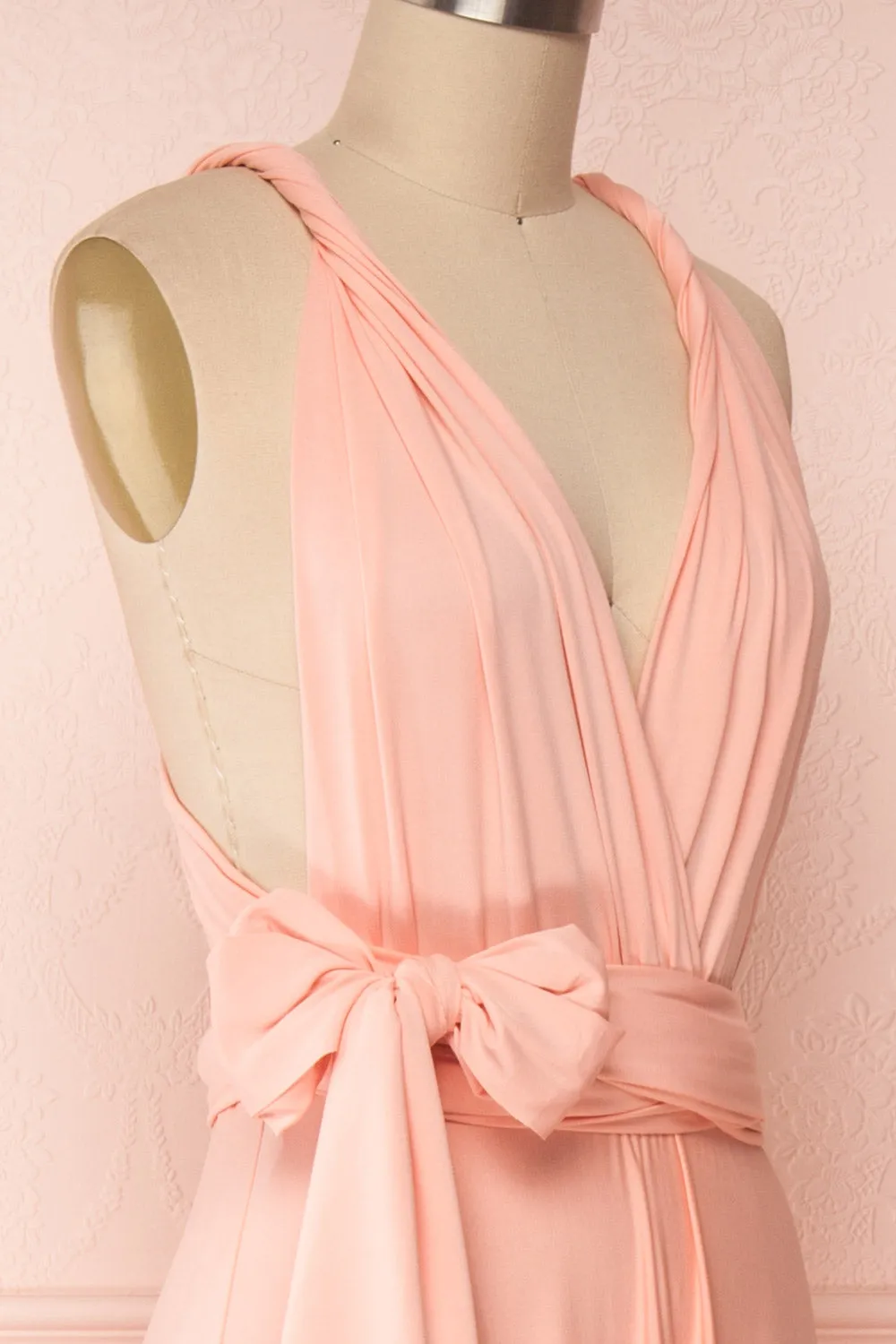 Elatia Blush | Pink Convertible Dress