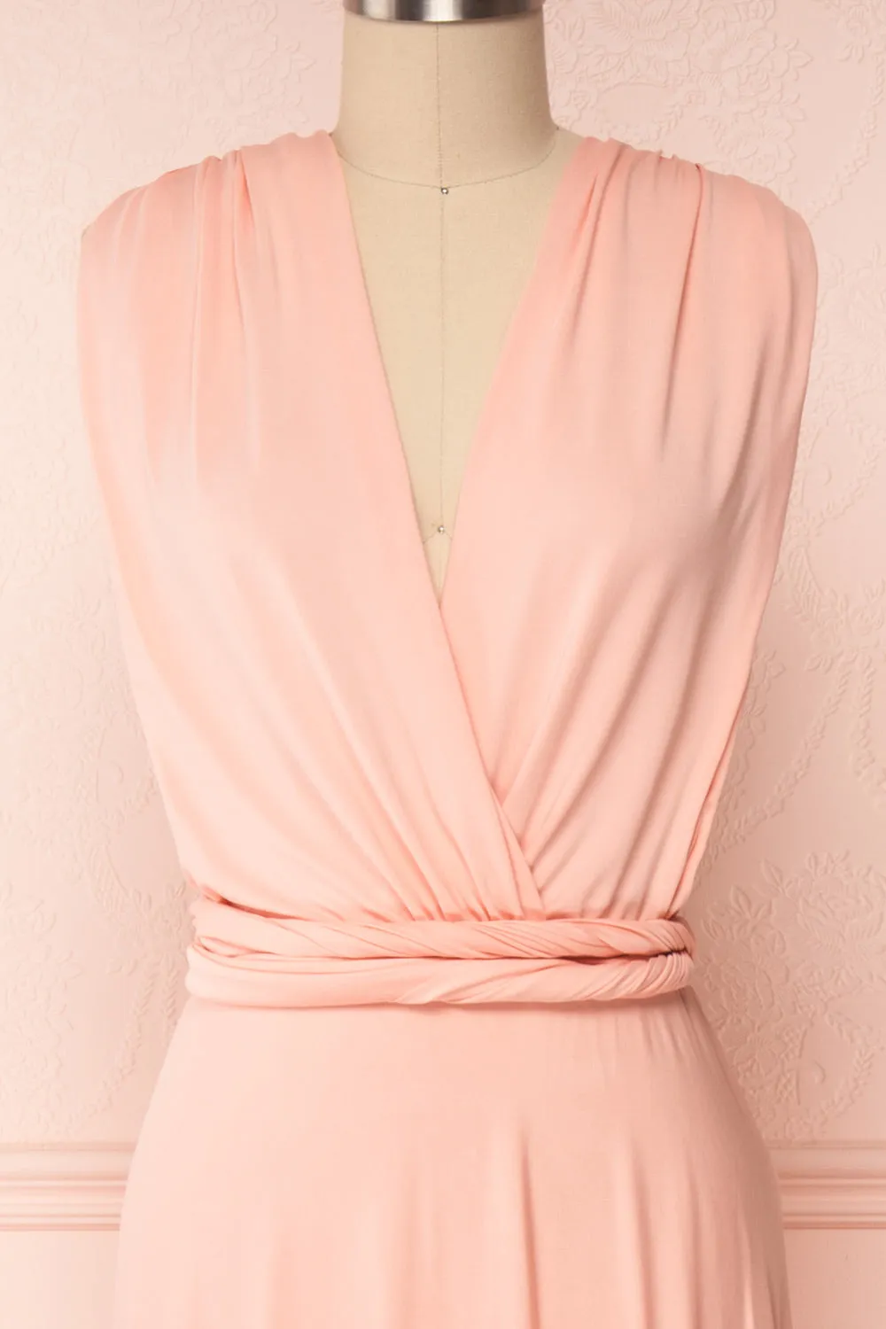 Elatia Blush | Pink Convertible Dress