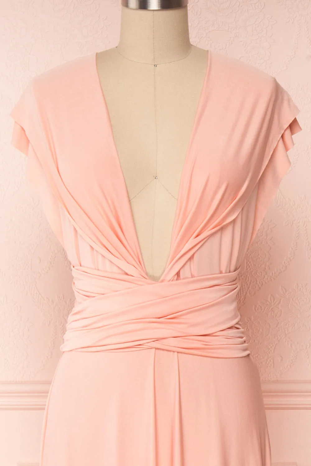 Elatia Blush | Pink Convertible Dress