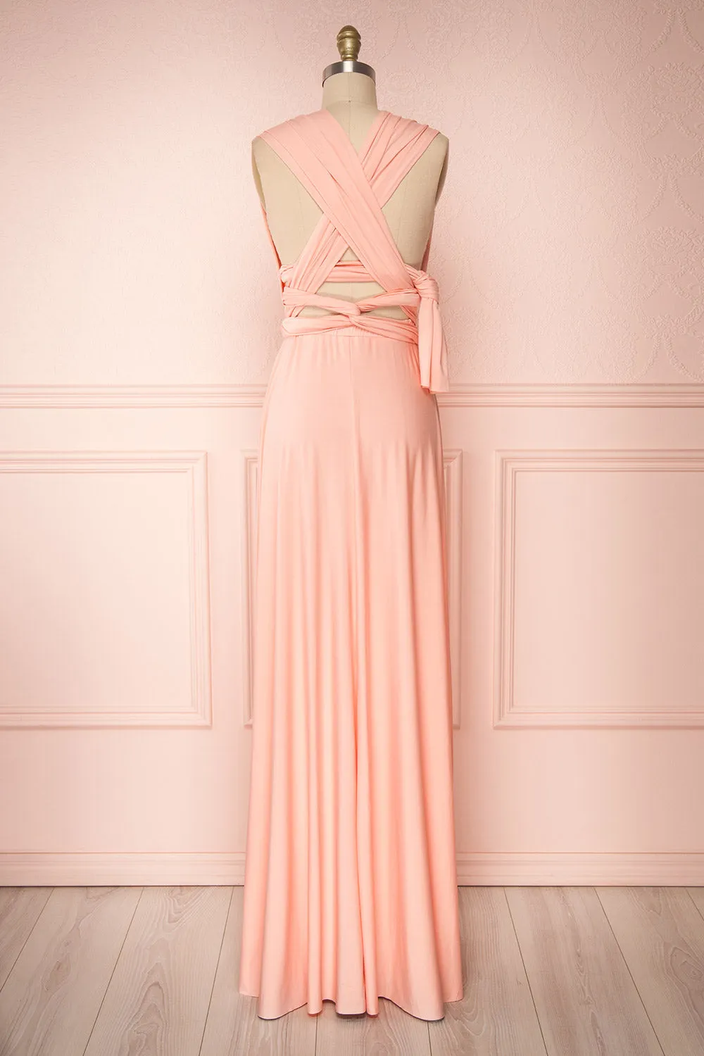 Elatia Blush | Pink Convertible Dress