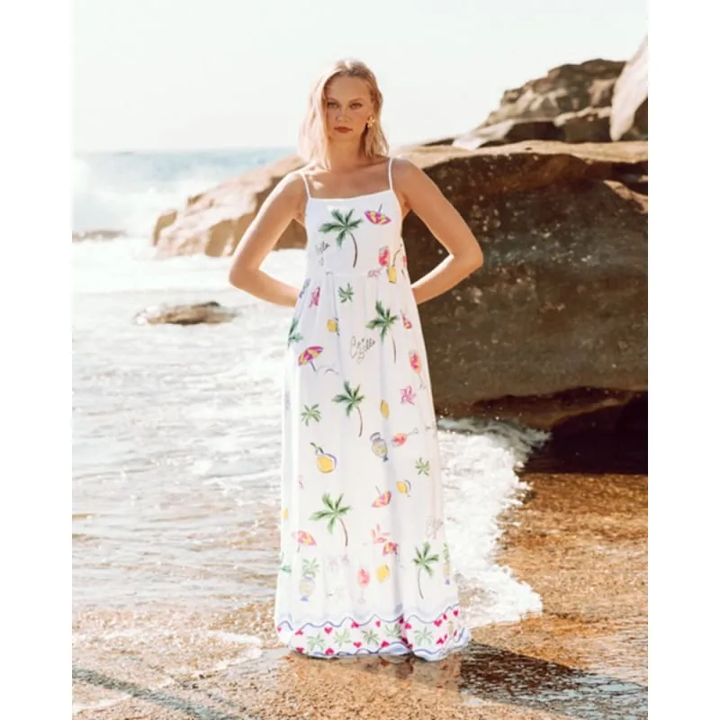 Euro Summer Maxi Dress