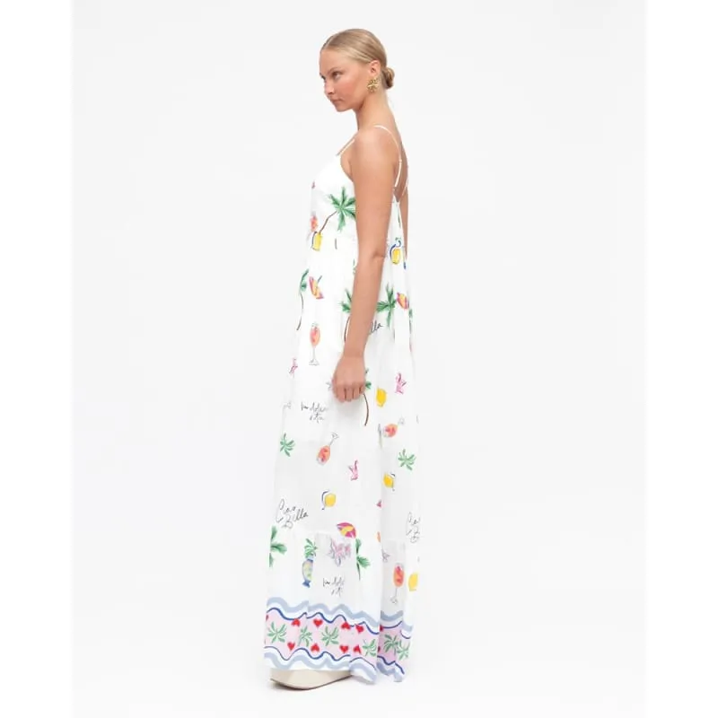 Euro Summer Maxi Dress