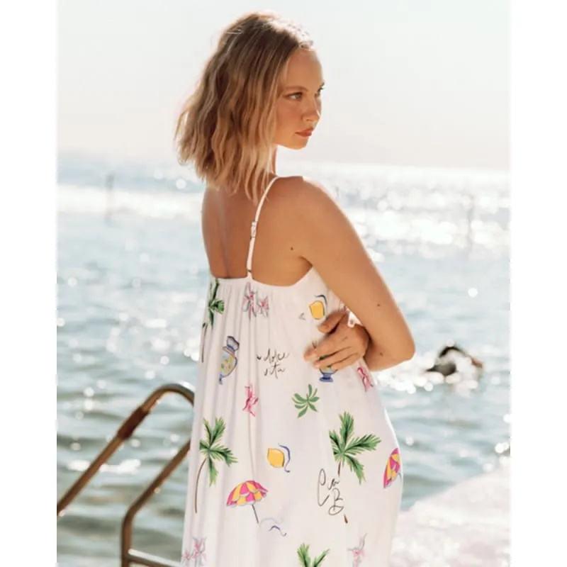 Euro Summer Maxi Dress