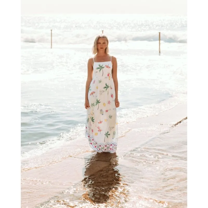 Euro Summer Maxi Dress