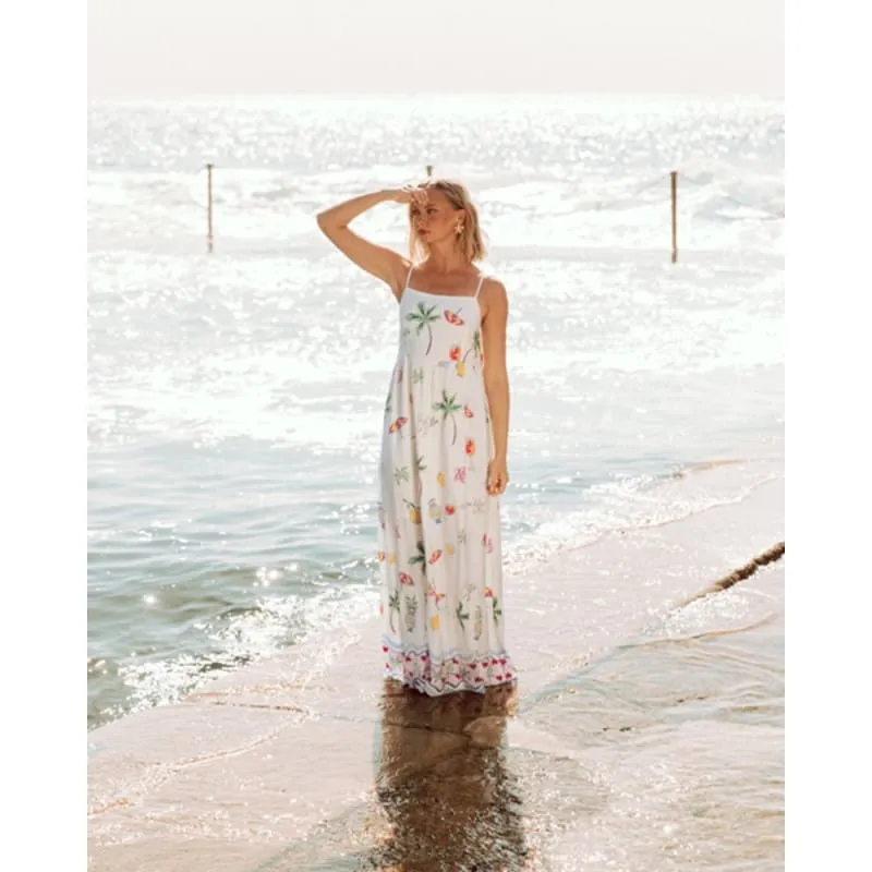 Euro Summer Maxi Dress