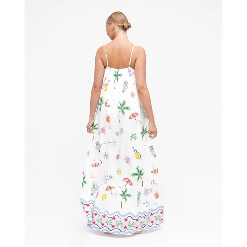 Euro Summer Maxi Dress