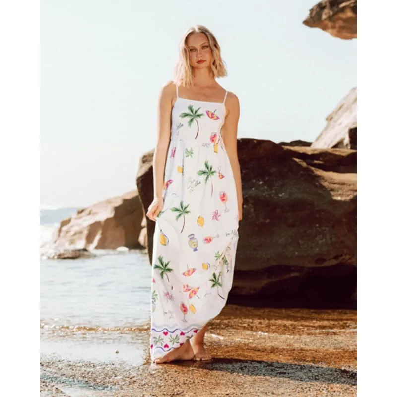 Euro Summer Maxi Dress