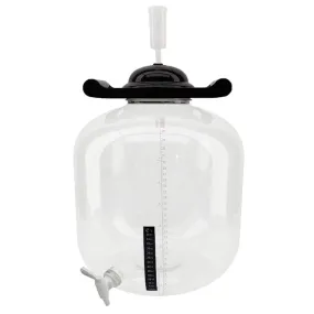 FermZilla - Flat Bottom 30L (7.9 Gal) Fermenter-including Air Lock,Tap and Sticker Thermometer