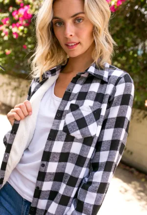 Fleece Lined Flannel Shirt