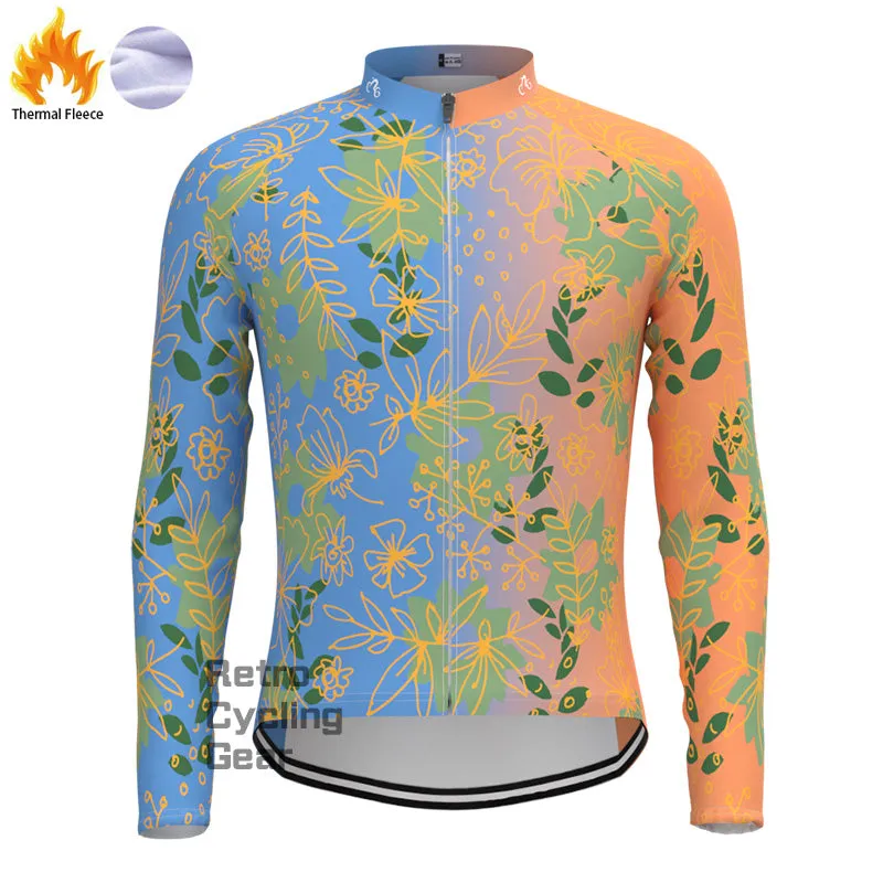 flowers Fleece Long Sleeve Jersey