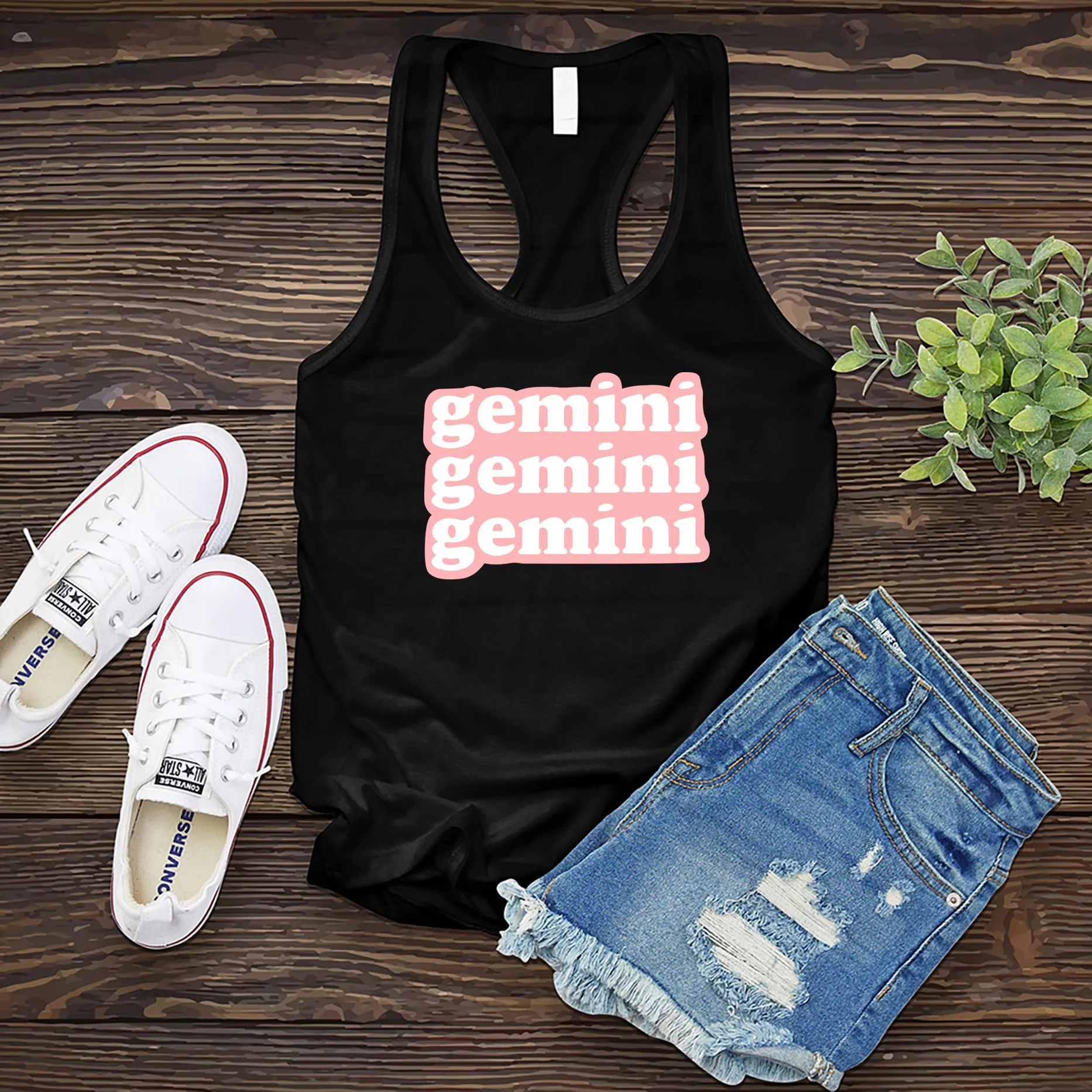 Gemini Words Women's Tank Top