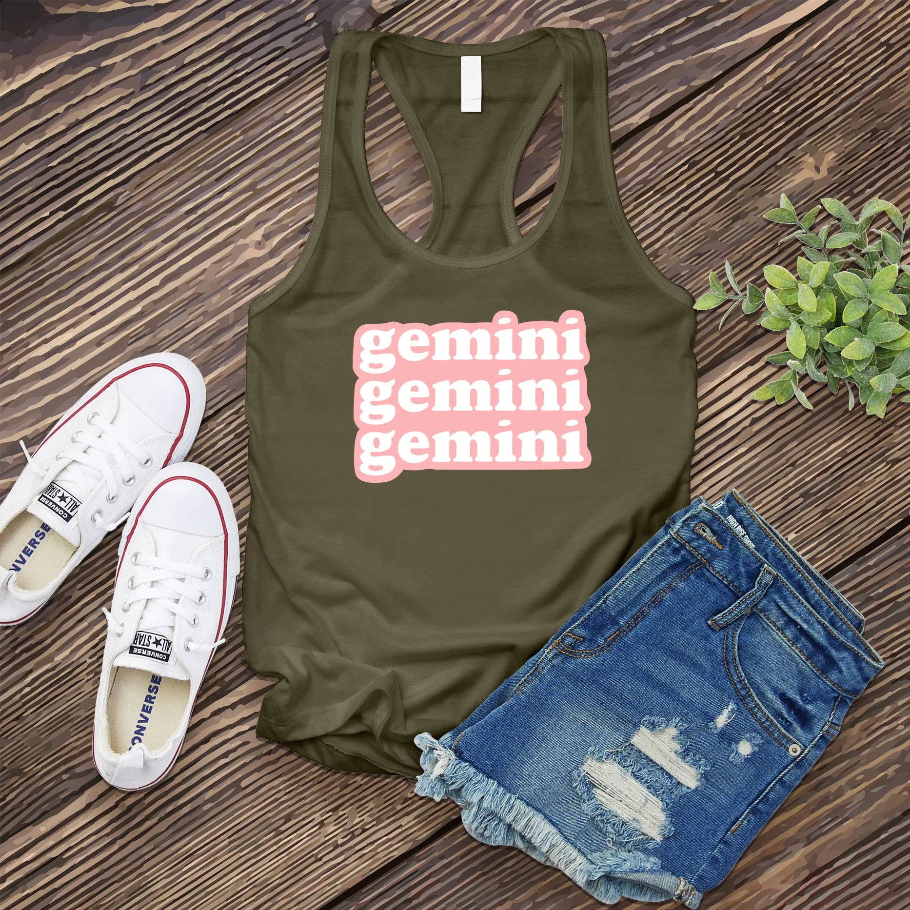 Gemini Words Women's Tank Top