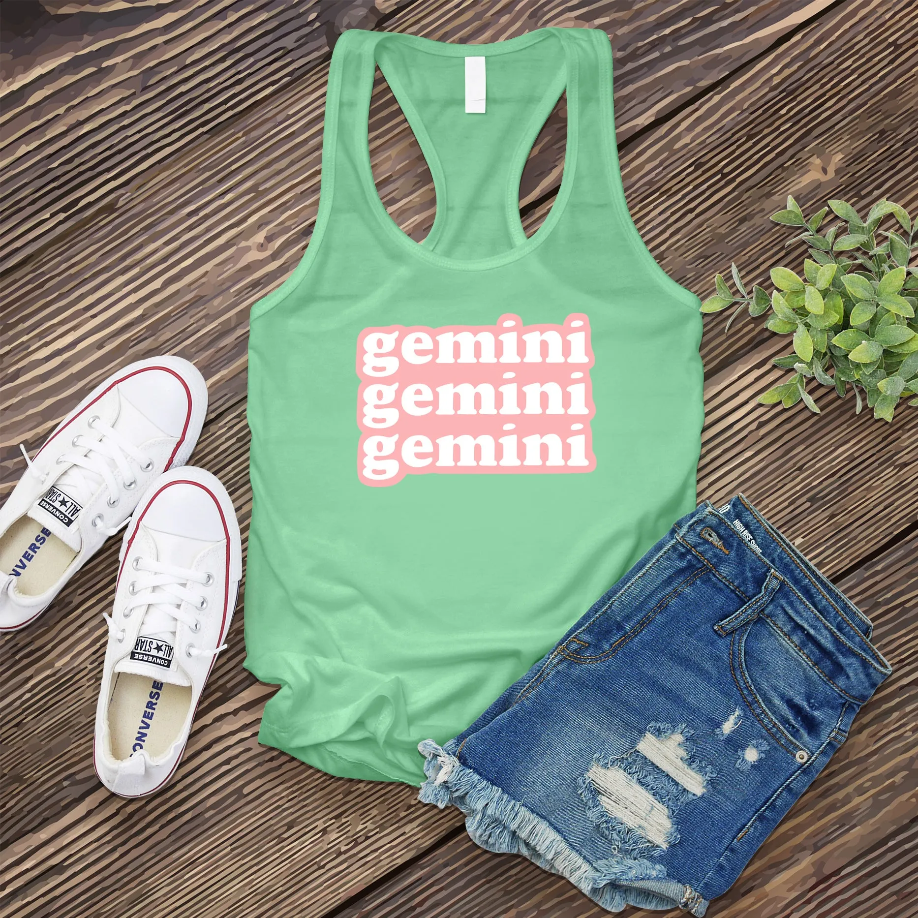 Gemini Words Women's Tank Top