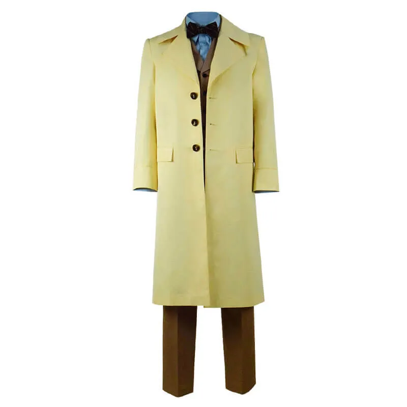 Good Omens Michael Sheen Coat Outfit Full Set Cosplay Costume Halloween 2019