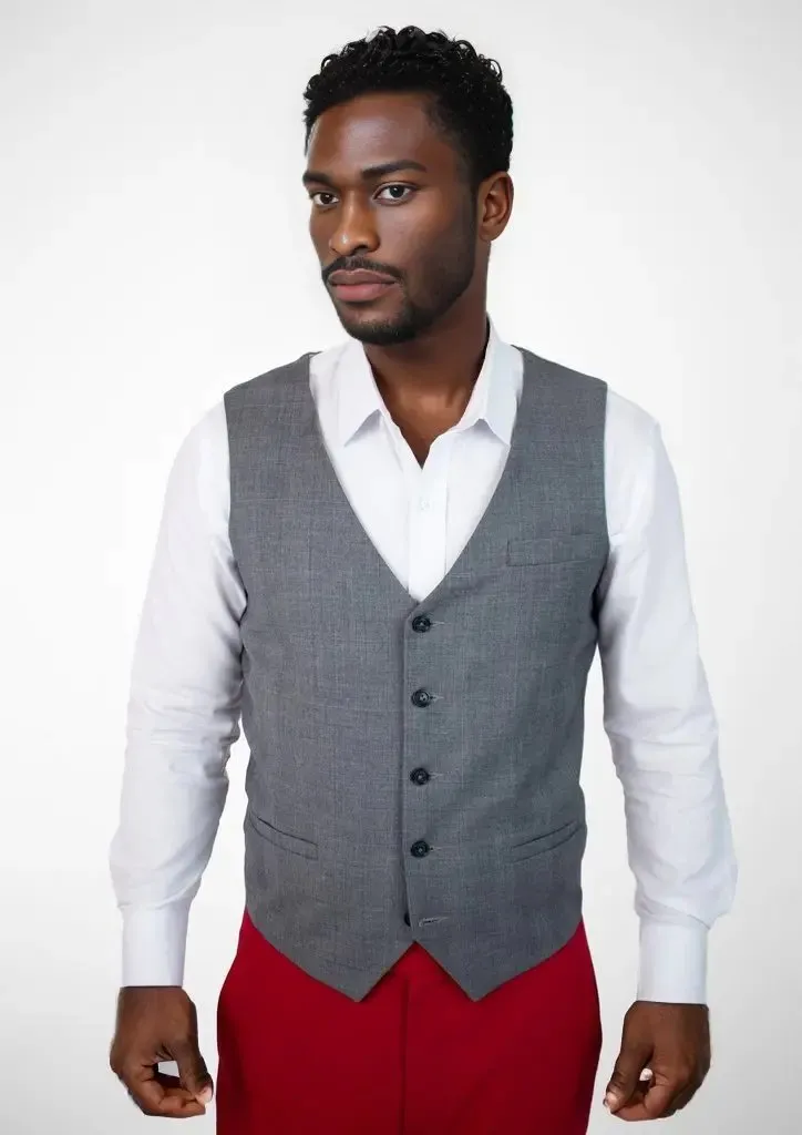 Grey Prince of Wales Vest