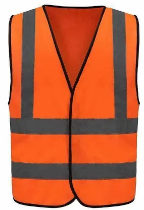 High Vis Reflective Stripes Vest - S