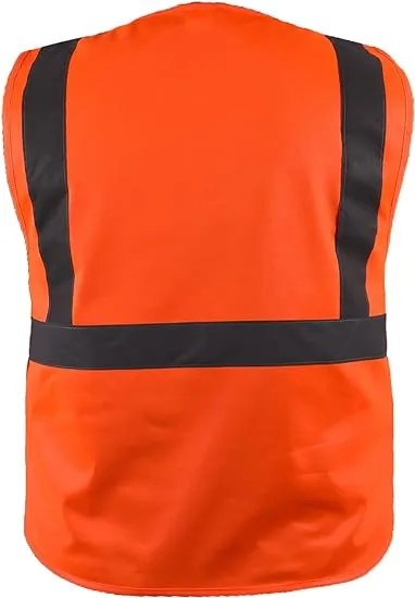 High Vis Reflective Stripes Vest - S