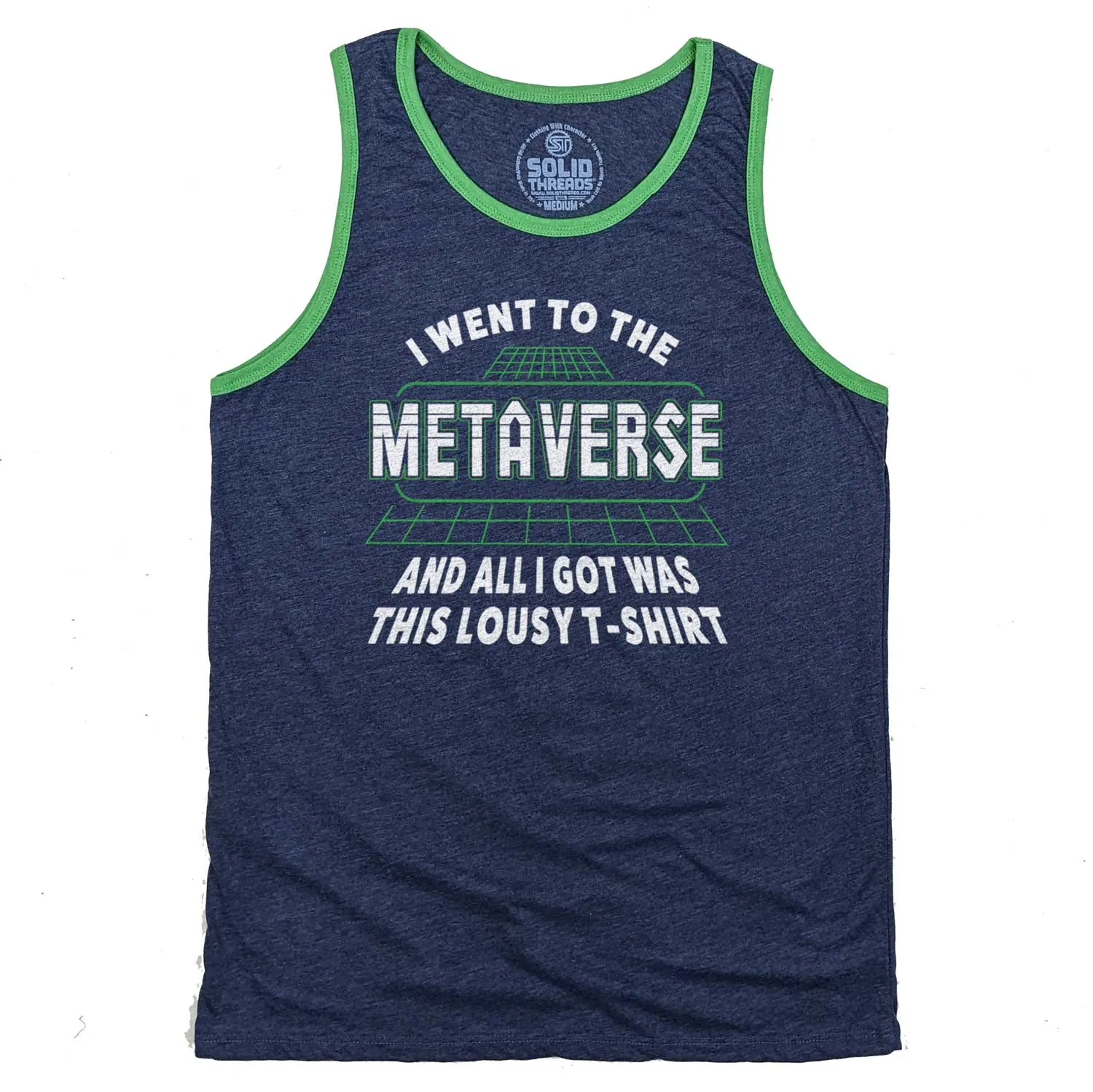 I Went to the Metaverse and I All Got was This Lousy Ringer Tank Top