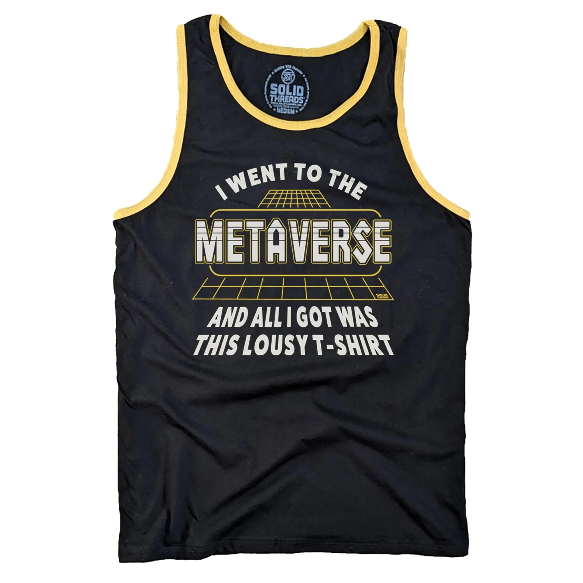 I Went to the Metaverse and I All Got was This Lousy Ringer Tank Top