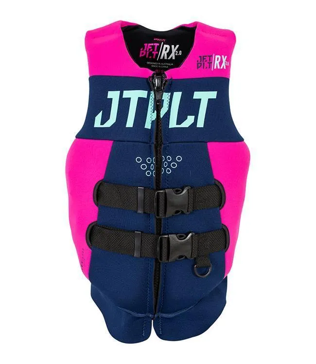 Jetpilot RX Womens Life Vest (2024) - Navy/Pink