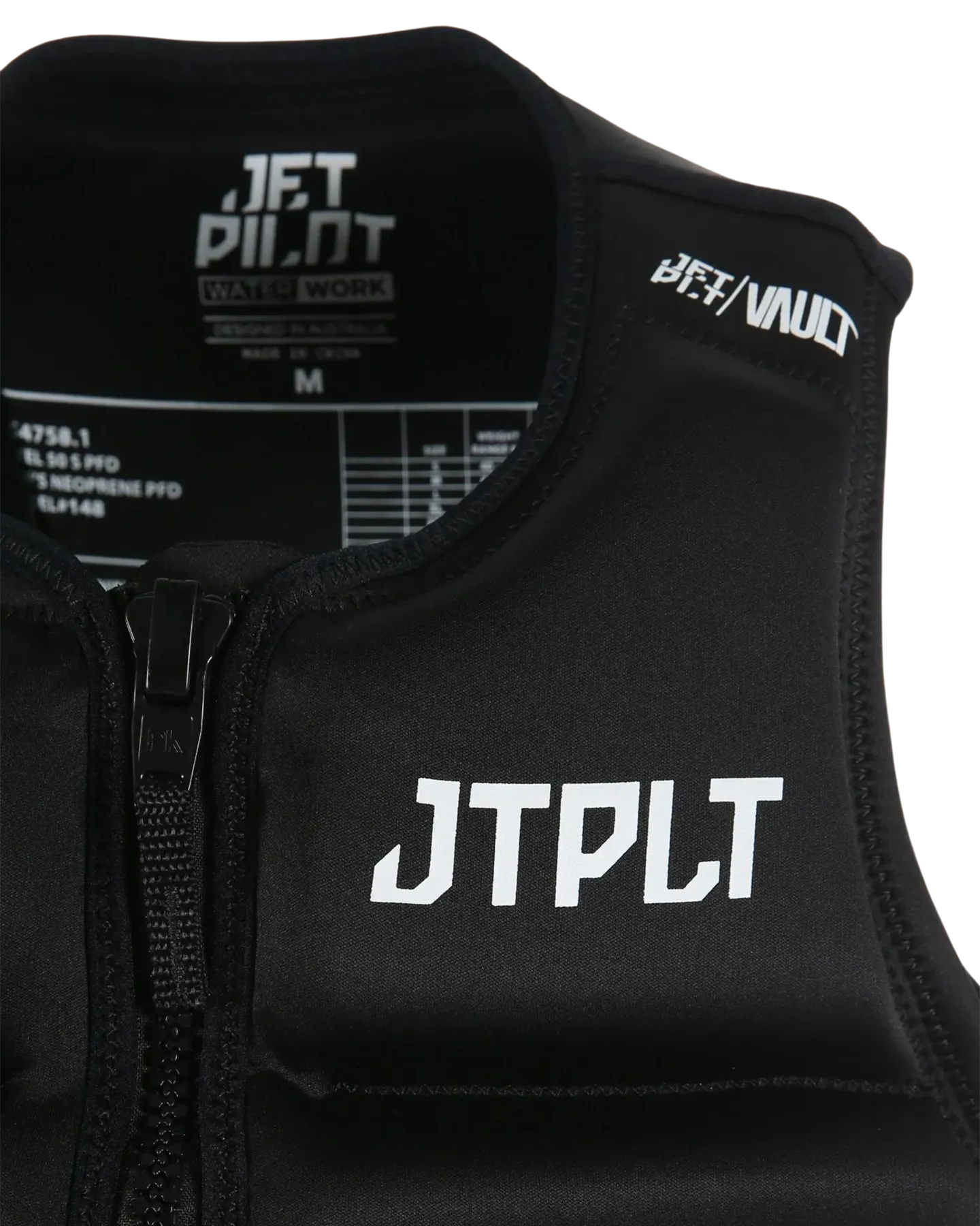 Jetpilot Vault Hyperflex Men's Neo Vest - Black - 2024