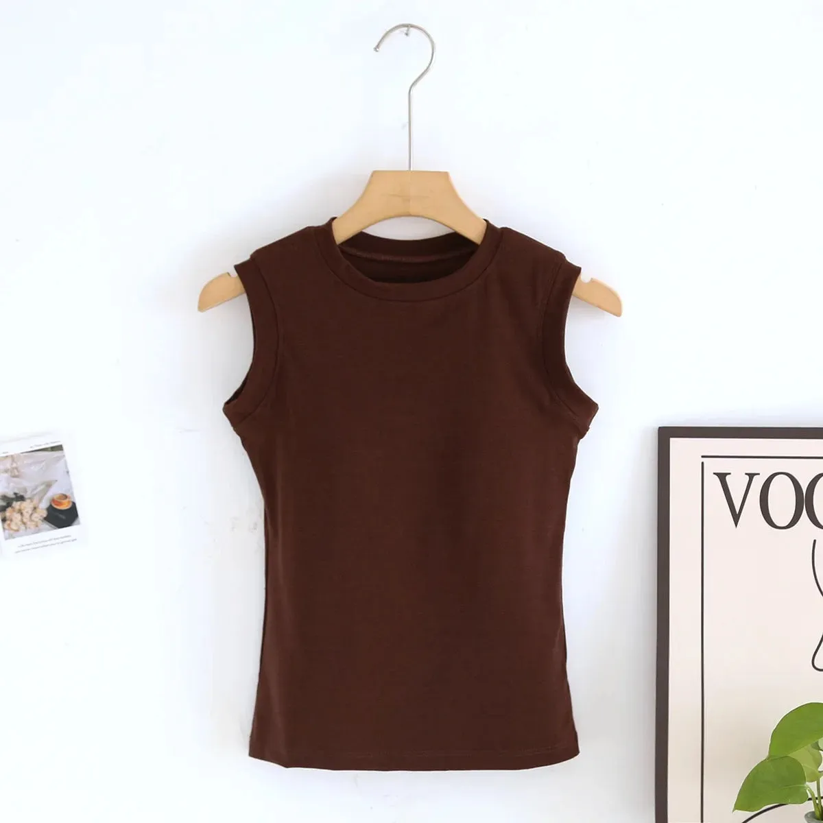 Joyce Tank Tops with Inbuilt Bra