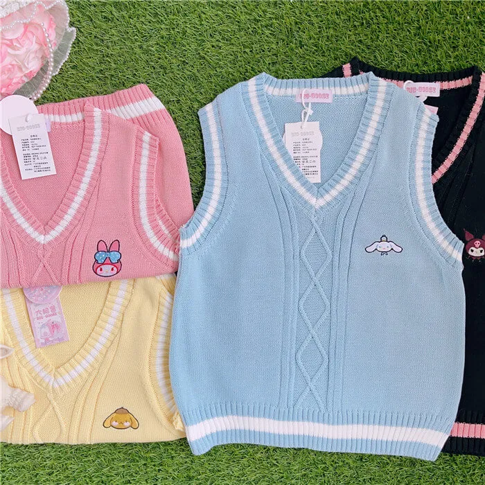 Kawaii Melo Kuro Sweater Vest