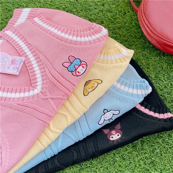 Kawaii Melo Kuro Sweater Vest