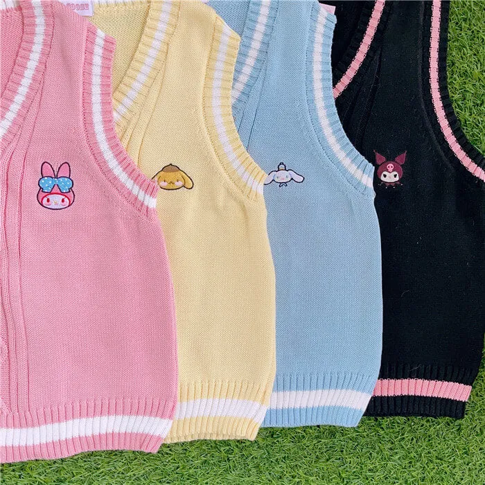 Kawaii Melo Kuro Sweater Vest