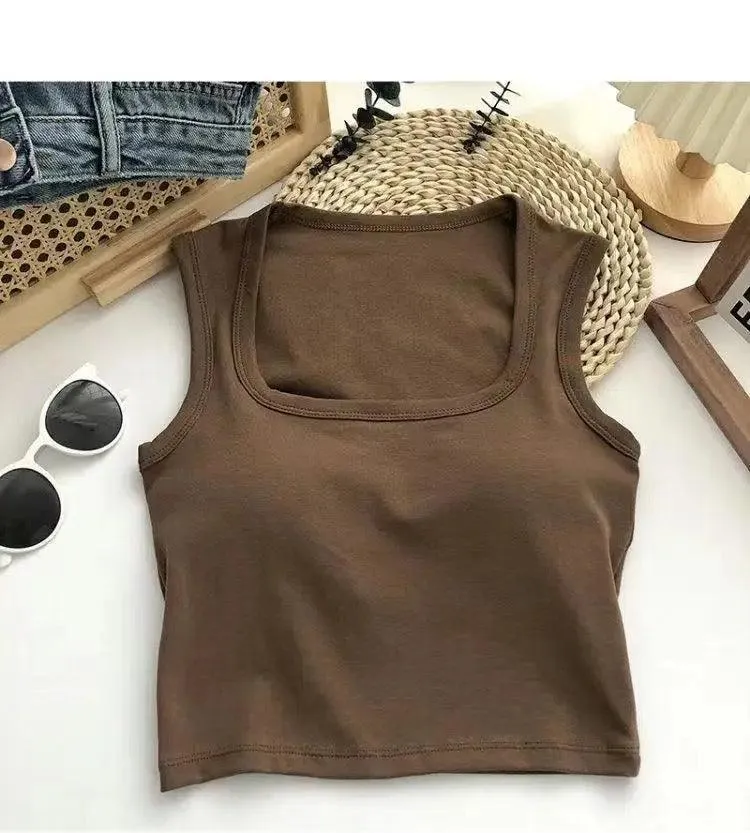 Kelly Tank Tops with Inbuilt Bra