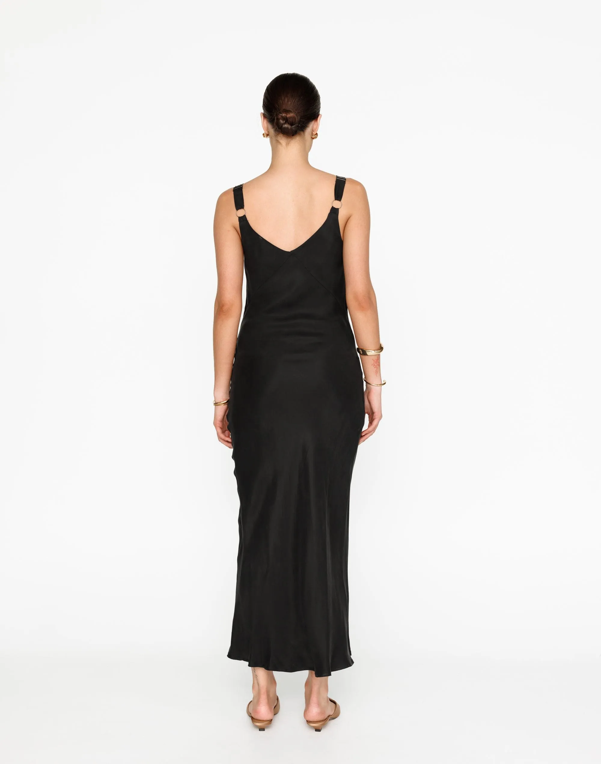 Kirsty Maxi Dress (Black)