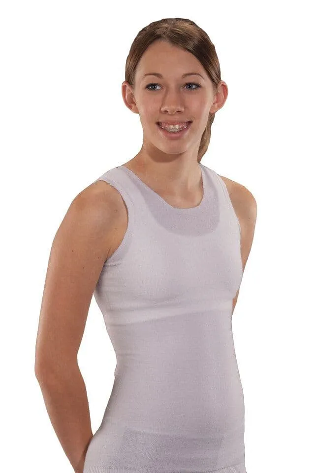 Knit-Rite - Unisex Seamless Vest Torso Interface for Brace - Crew Neck