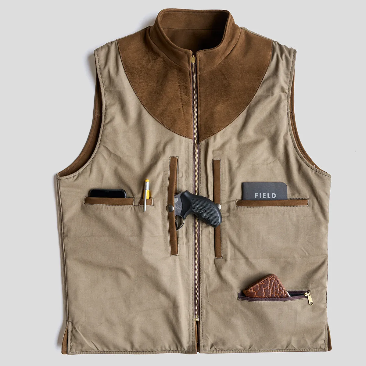 Kodiak Travel Vest No.209 | Nubuck (LE x20)