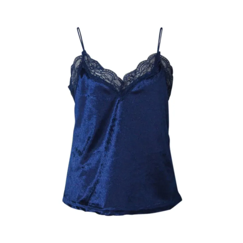 Lace Velvet Cami