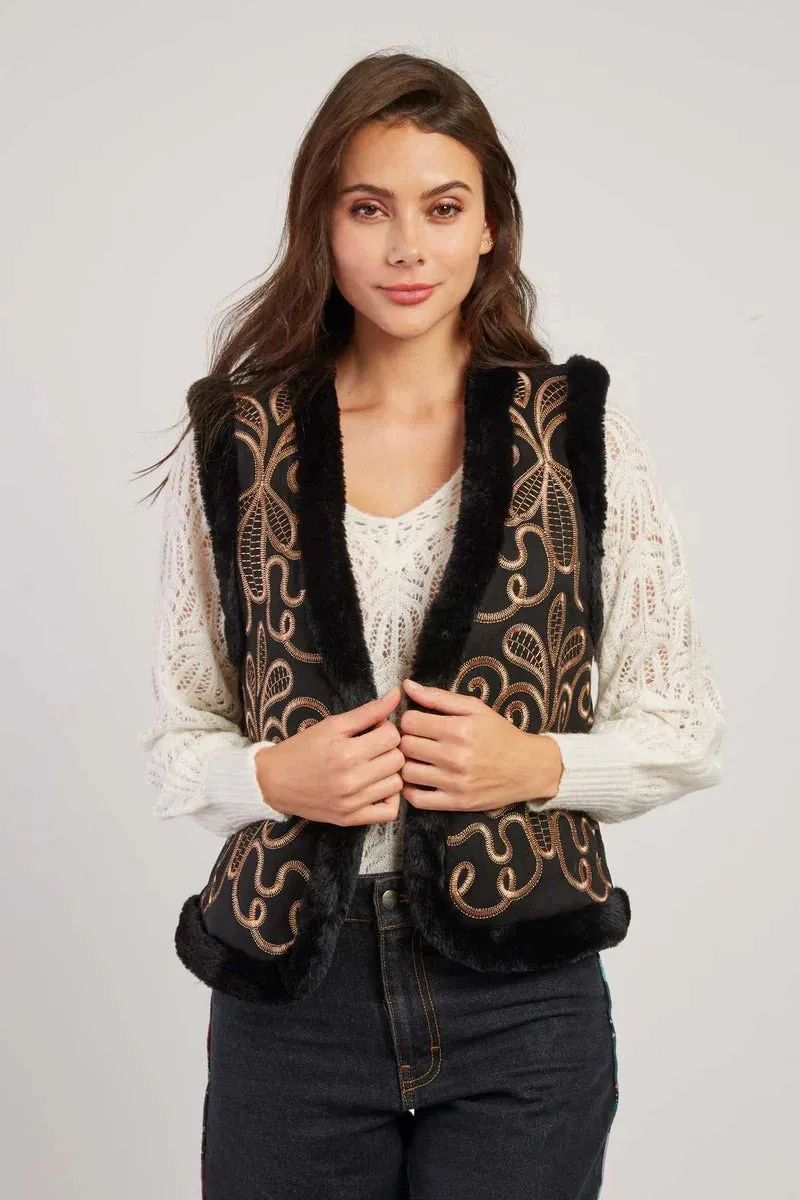 Laurence Vest -Black