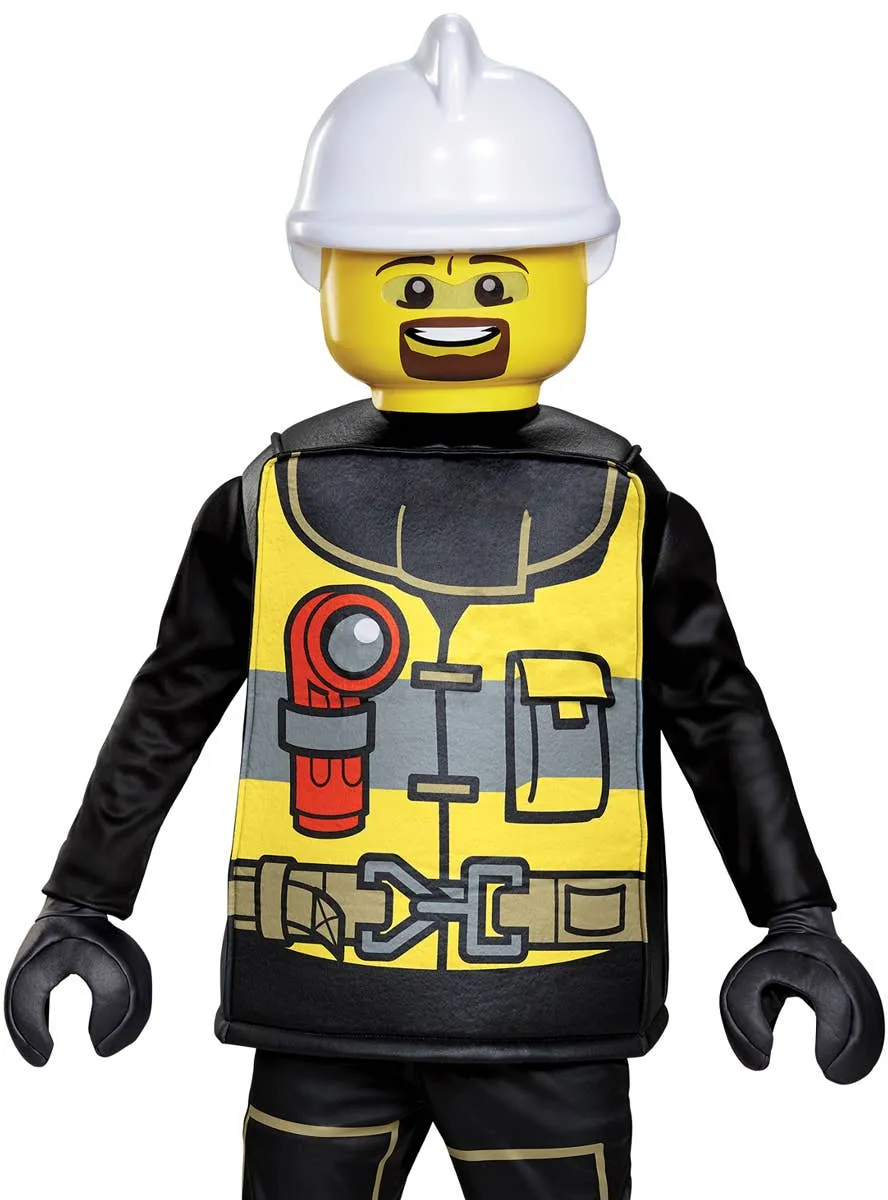 Lego Fire Fighter Deluxe Boys Book Week Costume