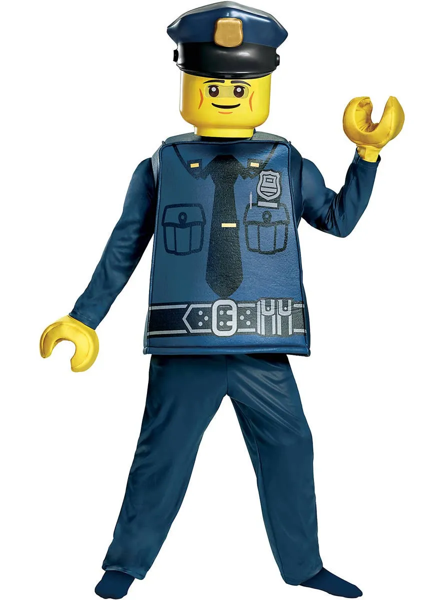 Lego Police Officer Deluxe Boys Book Week Costume