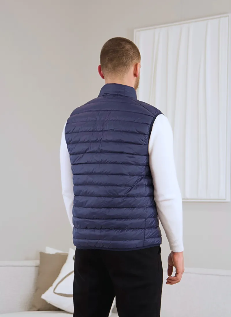 Lightweight Down Vest - Navy