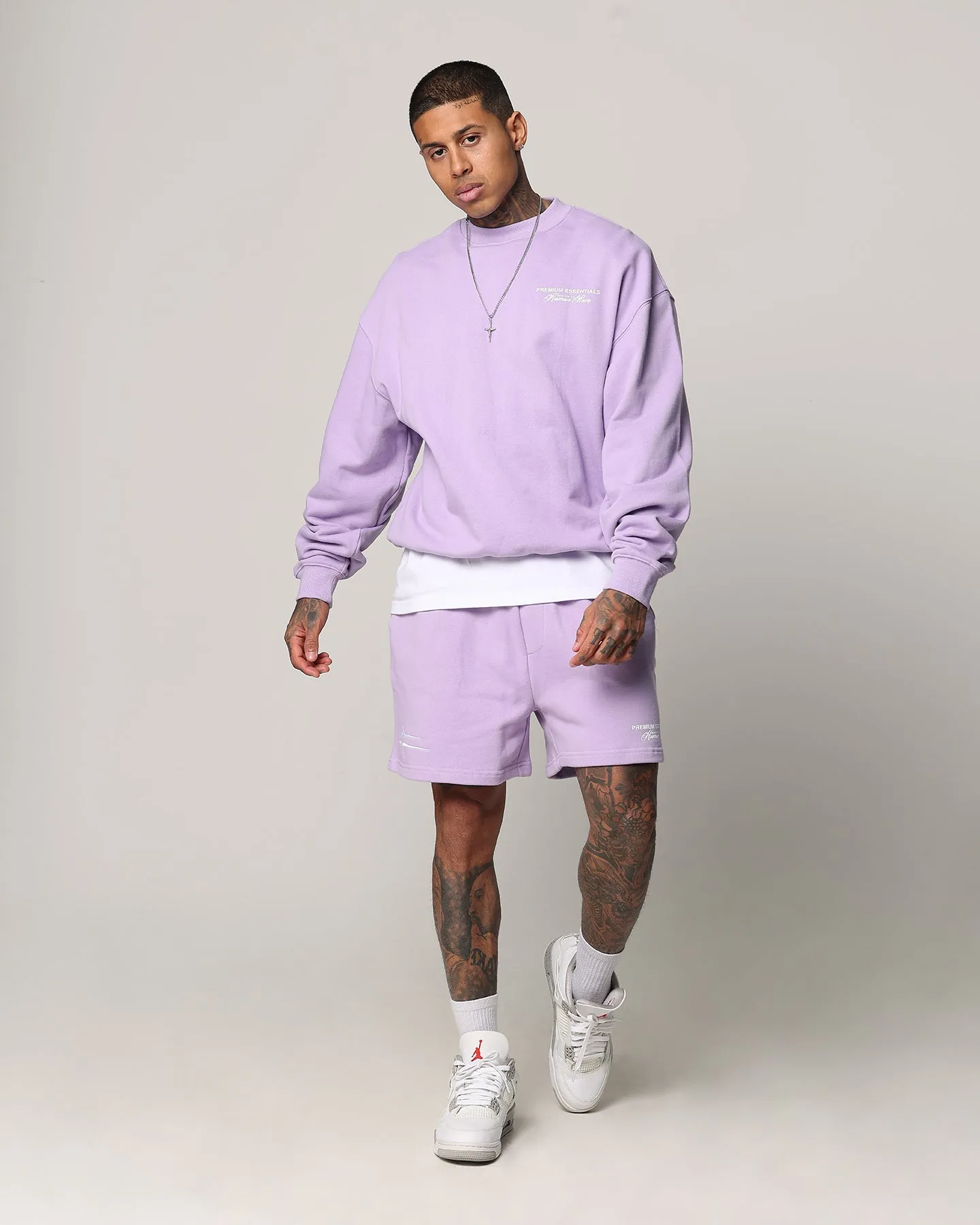 Loiter Essential Spire Crewneck Lilac