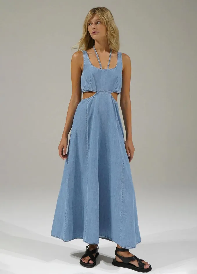 Lorelei Cutout Chambray Dress