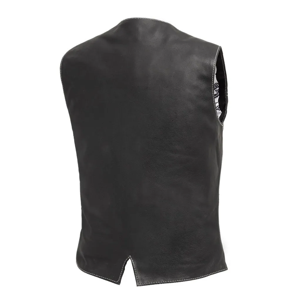 Love Lace Women's Motorcycle Leather Vest - Extreme Biker Leather