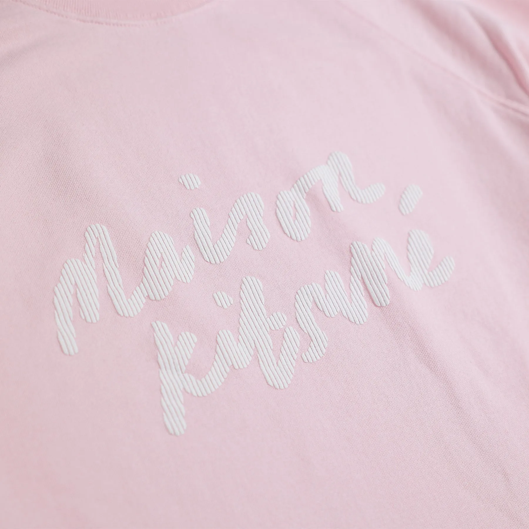 Maison Kitsuné Handwriting Crewneck