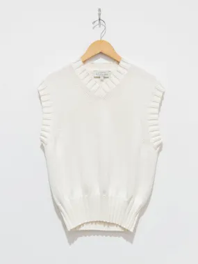 Marit Knit Vest - Cream