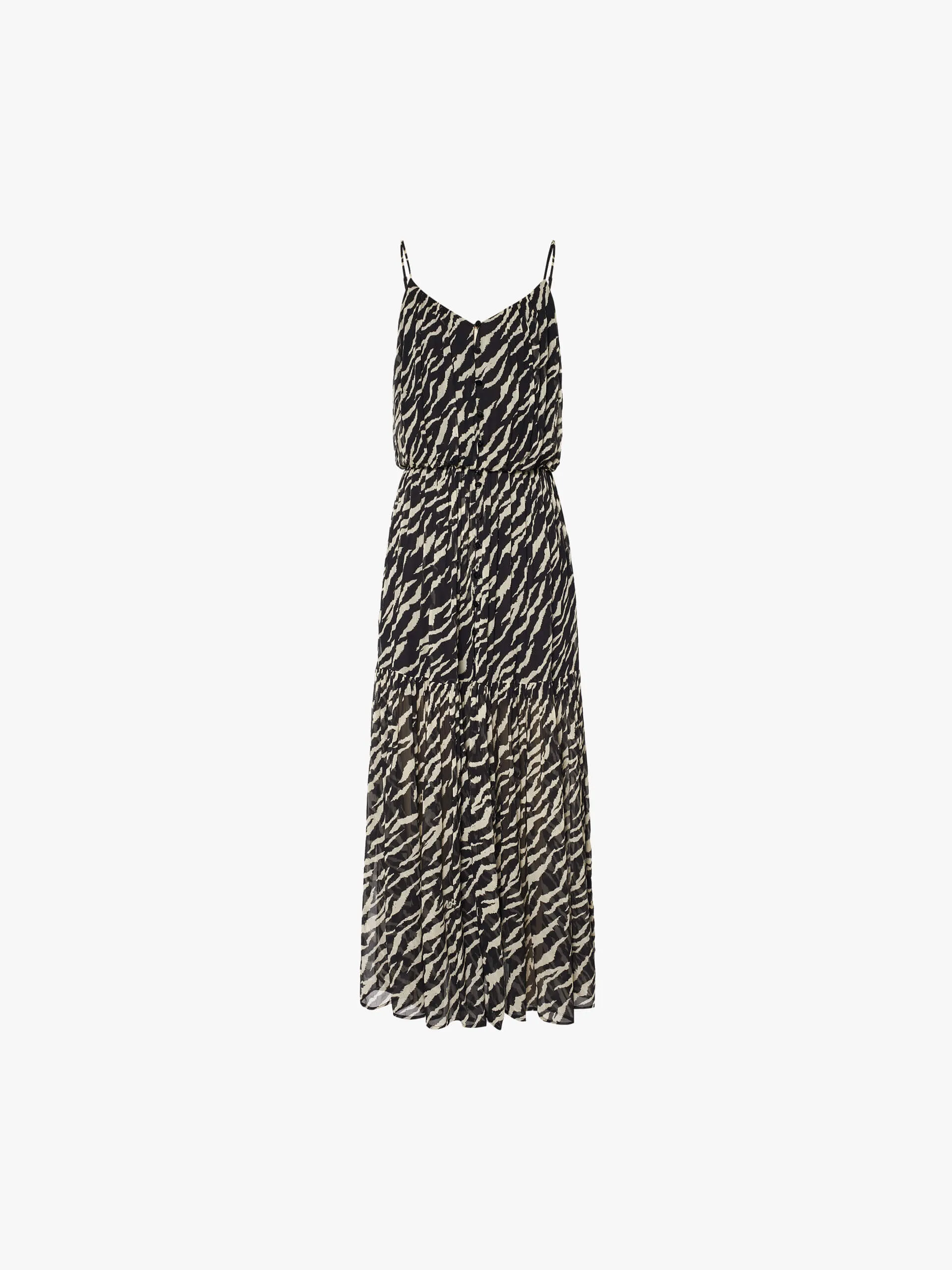 Maxi Tiger Print Cami Dress