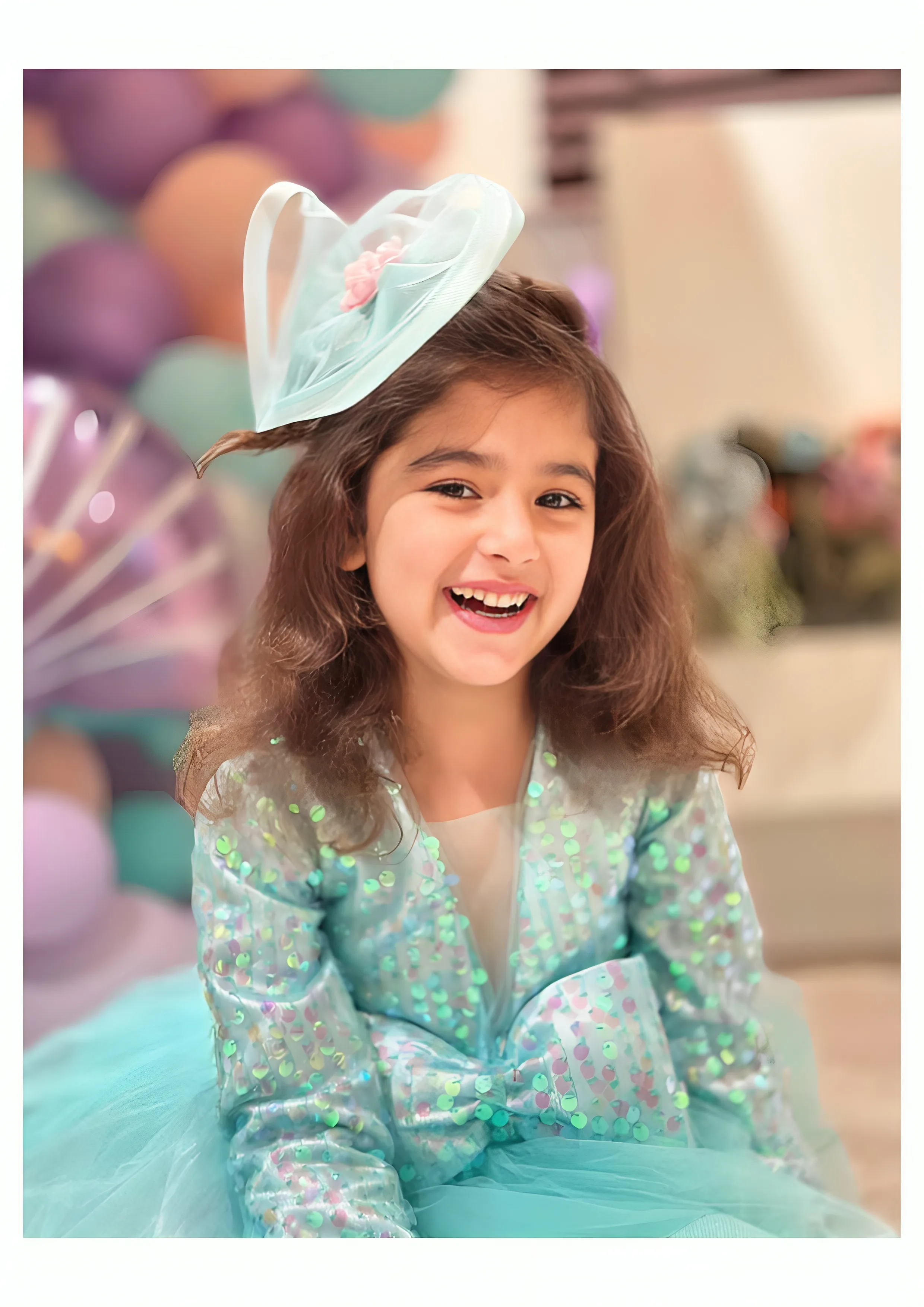 Minty Elegance Shimmer Dress