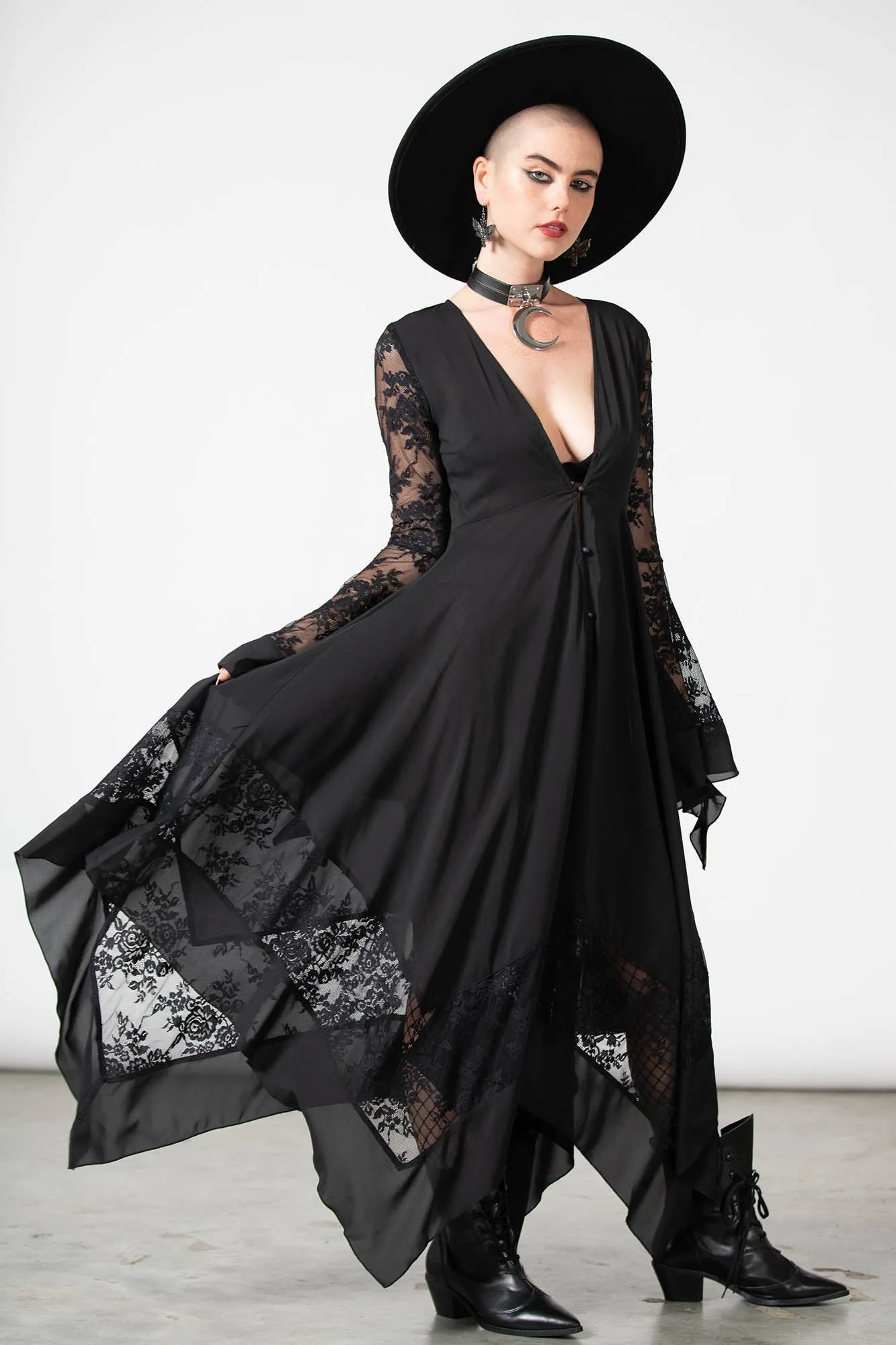 Misty Night Maxi Dress - Resurrect