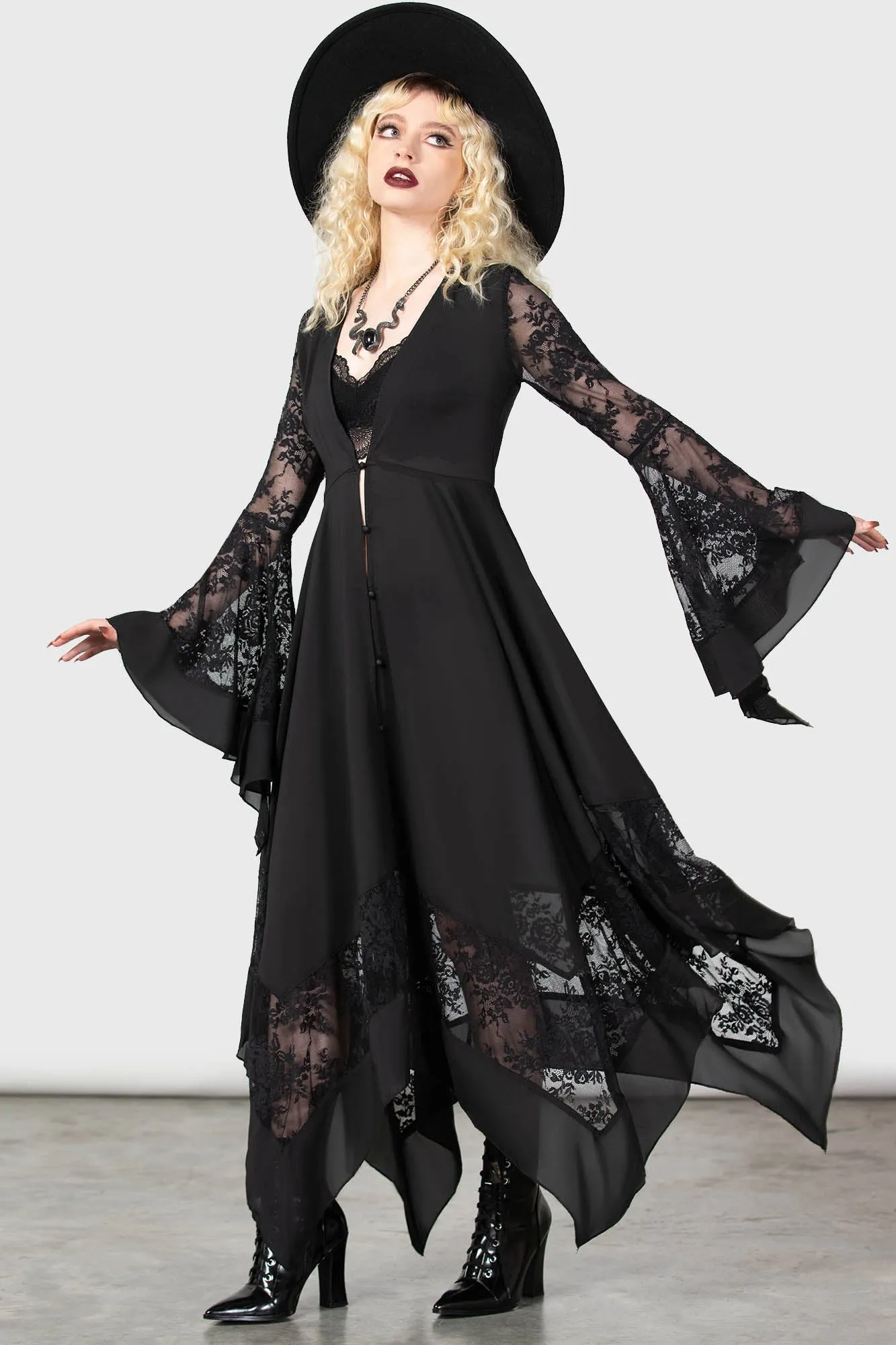 Misty Night Maxi Dress - Resurrect