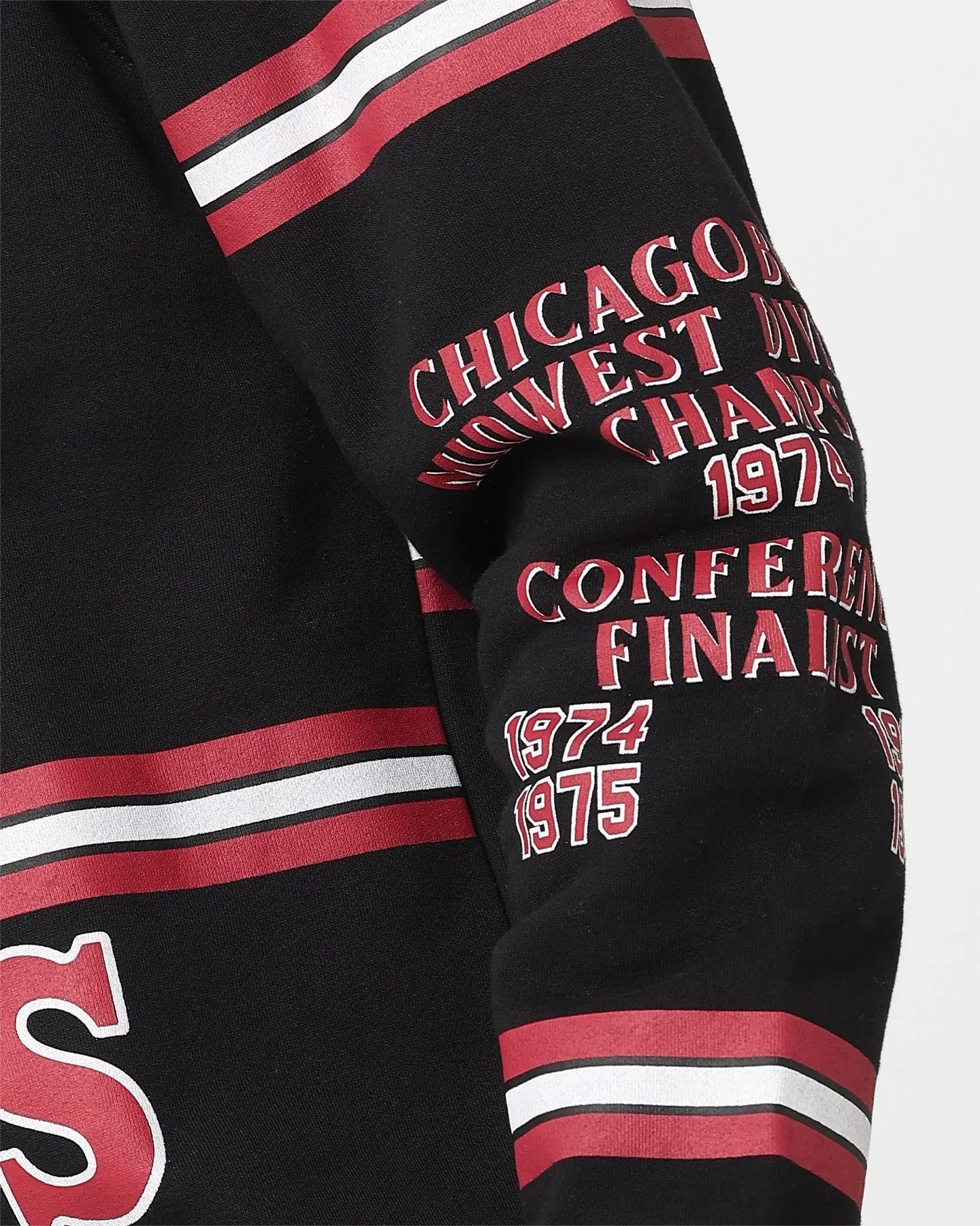 Mitchell & Ness Chicago Bulls World Champions Crewneck Black