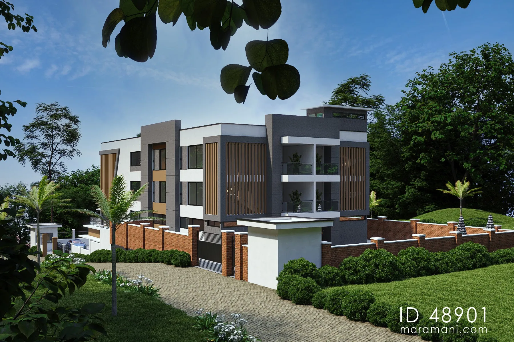 Mixed-use building design - ID 48901